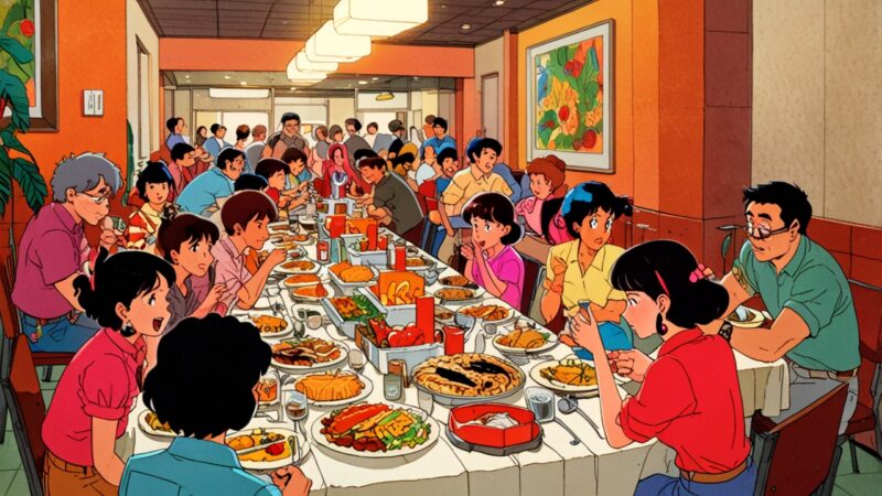 Leonardo_Anime_XL_A_retro_50s_dinner_inside_filled_with_tables_2