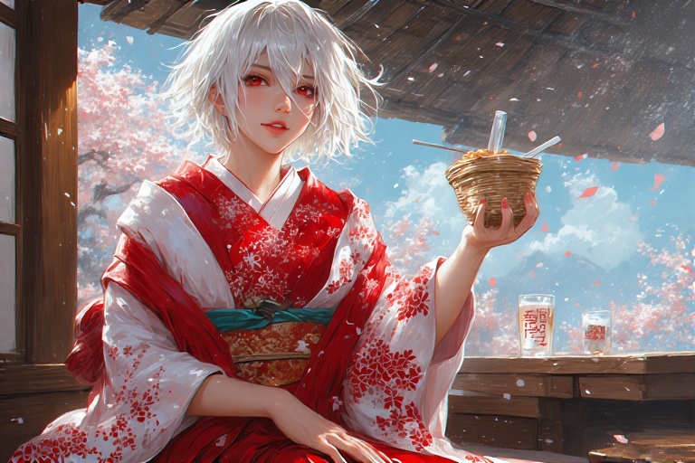 anime_realism_illustration_Gin