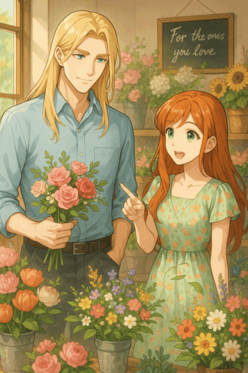 Flower Shop Romance in the Sun