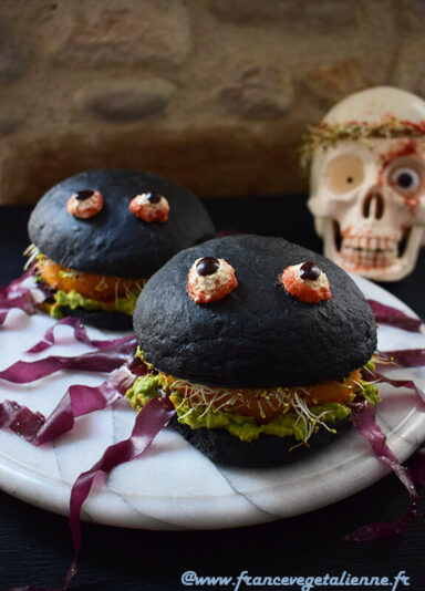 Burgers+pour+Halloween+vegan