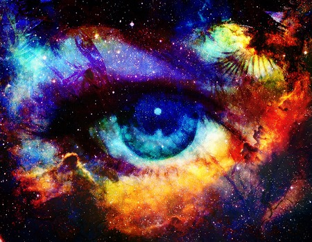 50005146-goddess-eye-and-color-space-background-with-stars