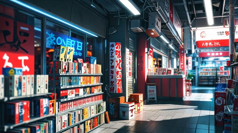 Leonardo_Anime_XL_Little_neon_manga_books_and_anime_figurines_3