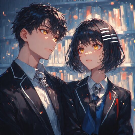 Brother_and_sister_sitting_at_ (2)