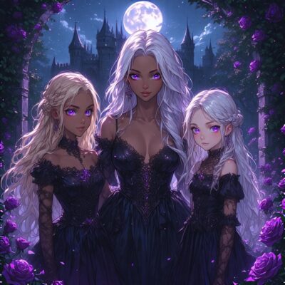 Noloty Twins Gothic Gardens