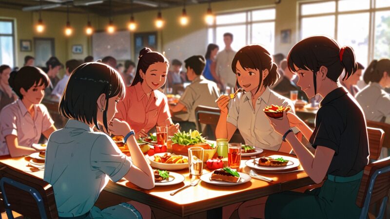 Leonardo_Anime_XL_A_retro_50s_dinner_inside_filled_with_tables_1