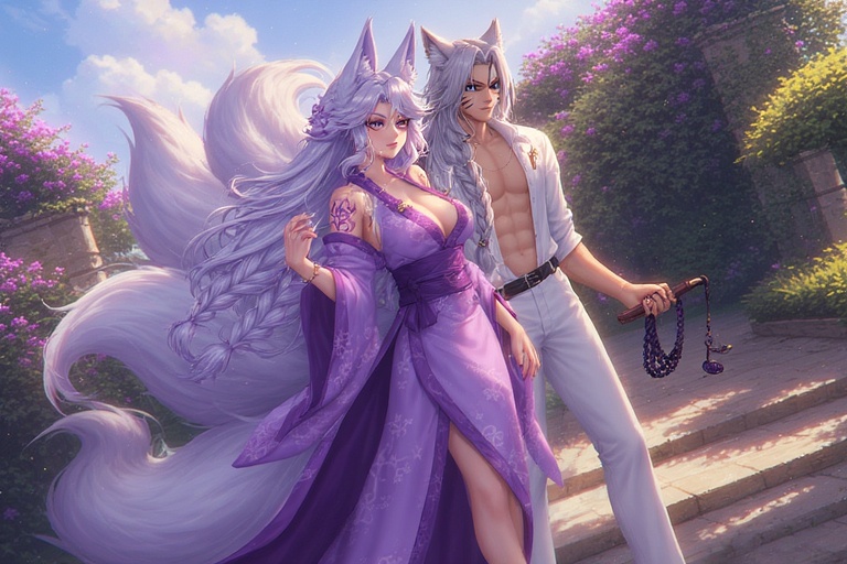 Romantic_kitsune_couple_anime_ (3)