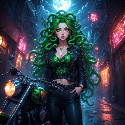 Biker Medusa IV