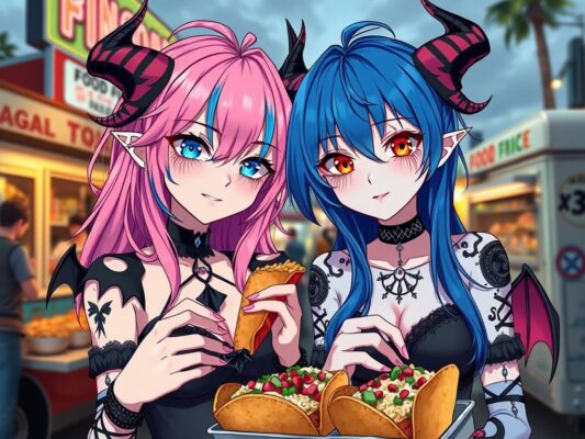 starandluna.eating tacos