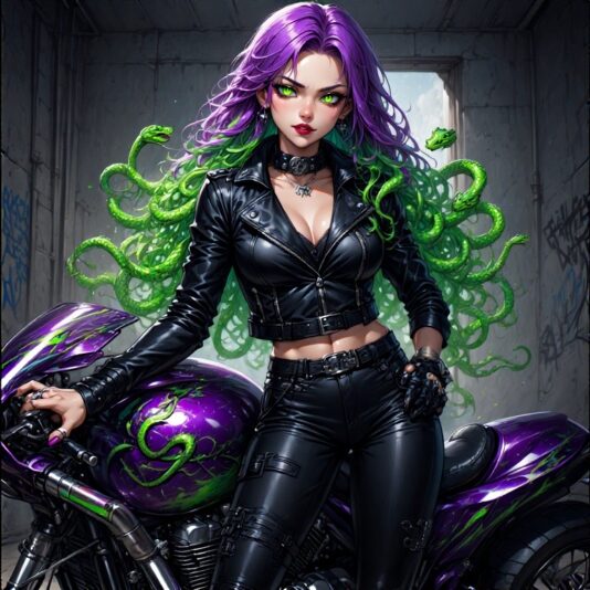 Biker Mephista III_Original