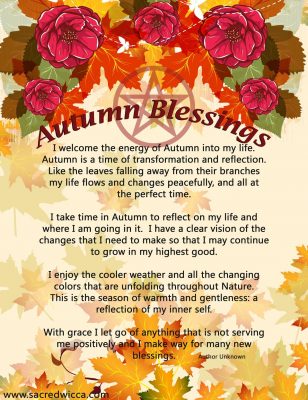 Autumn Blessings