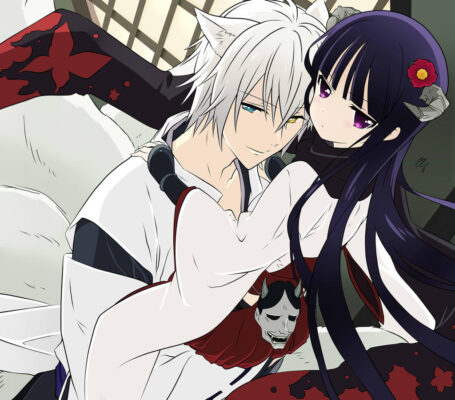 miketsuandaienma.inu_x_boku_ss_miketsukami_x_ririchiyo_by_roseofcherry_d7b1tjm-fullview