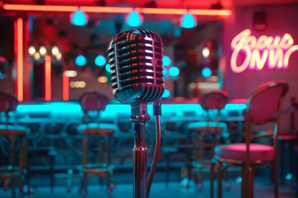 karaoke-bar-concept-microphone-generative-ai_446633-142611