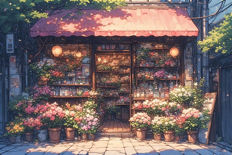 anime_art_of_A_small_cute_flow (1)