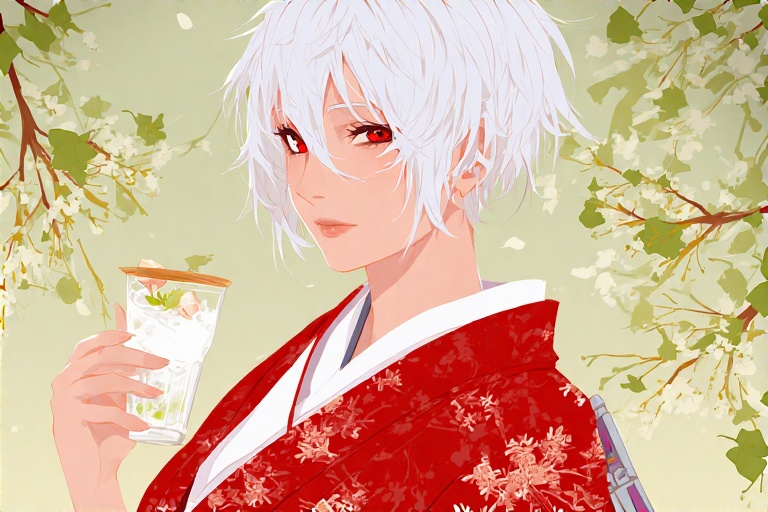 Ginko_a_beautiful_woman_with_s