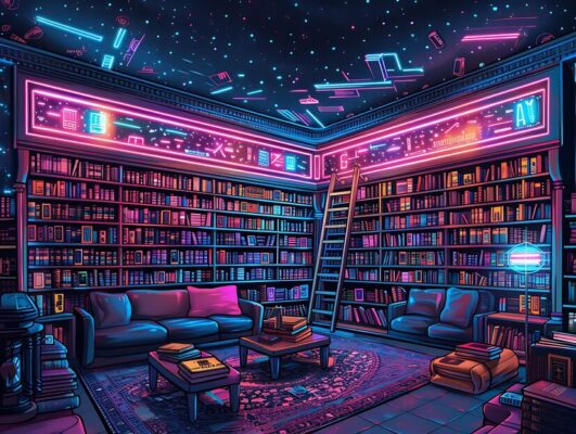 cyberpunk-library-with-digital-bookshelves-augmented-reality-interior-room-neon-light-vr-concept_1020495-198444
