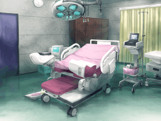 Hospital (Anime Background) 001