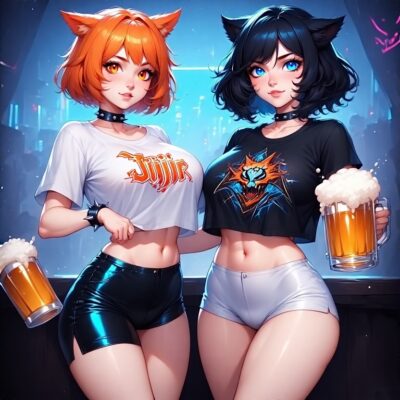 cute_and_curvy_2girls_One_girl