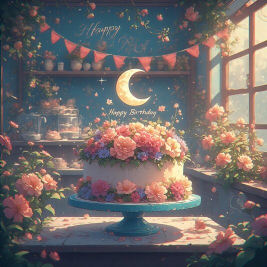 May_Full_Flower_Moon_Cake_Happ